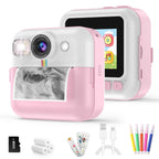 Instant Print Camera for Kids, Toddler Camera Birthday Gifts for Girls 3-10