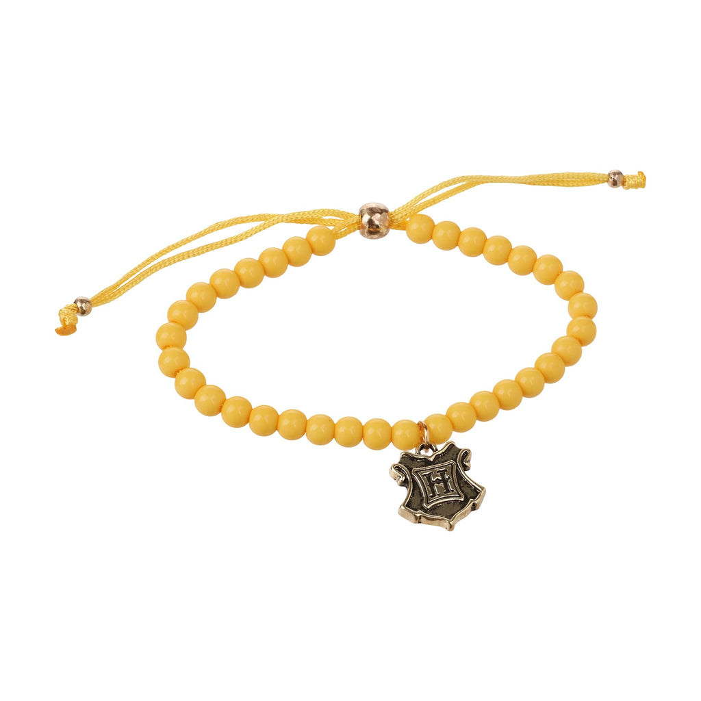 Bioworld Harry Potter Hufflepuff Friendship Bracelet Gift Set - 4 Pack