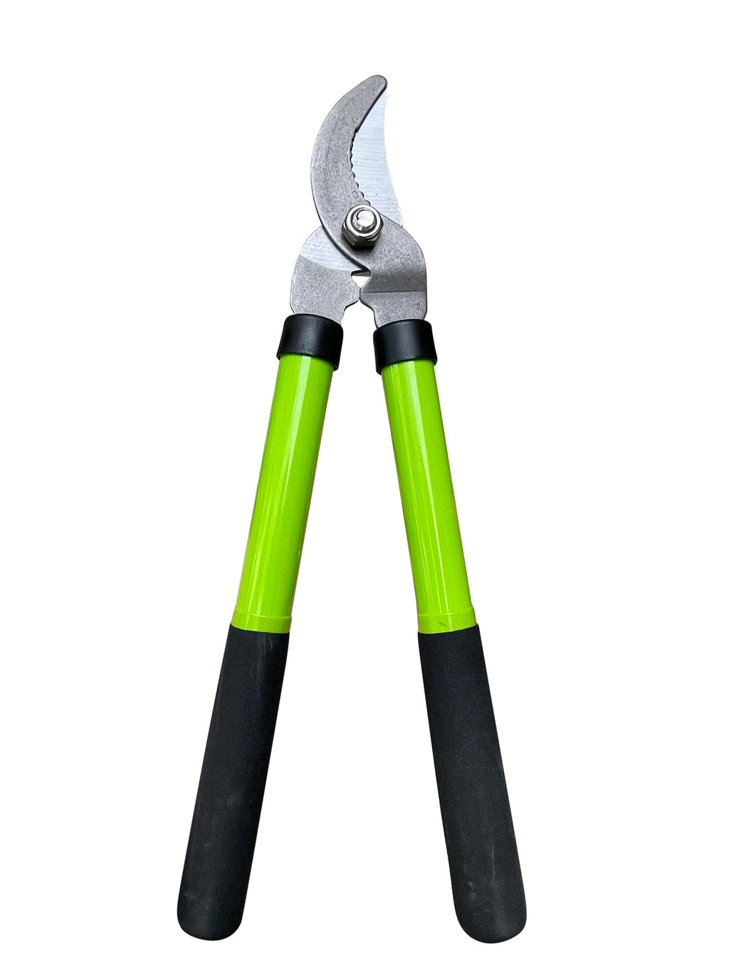 GARDEN GURU Bypass Loppers Tree Trimmer Clipper – Compact 15 inch High Carbon Steel Blade Gardening Loppers Pruning Shear - Comfort Grip Handles – Heavy Duty Branch Cutter – Cut Thick Branches w Ease