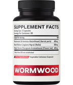 DEDICAD Sweet Wormwood Capsules 1500mg with Black Walnut & Cloves - 240 Vegan Capsules - Artemisia Annua Supplement for Immunity
