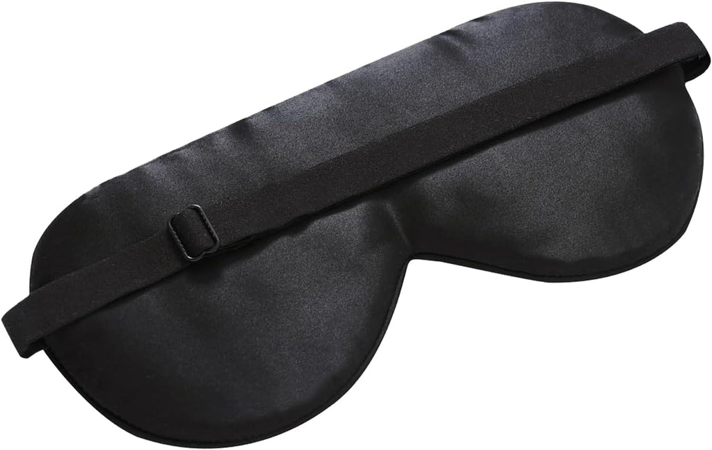 Alaska Bear Natural Silk Sleep Mask, Blindfold, Super Smooth Eye Mask (Blossom Almond)