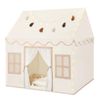 Senodeer Kids Play Tent Indoor: with Mat, Tassel Garland - Girl Tent Indoor Playhouse for Kids Toys for Boy Girl Birthday Gift