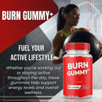 (2 Pack) Burn Gummies, Official Burn Supplement Gummys with Premium Ingredients, Advanced Formula Support for Overall Health & Wellness Reviews (120 Gummies)