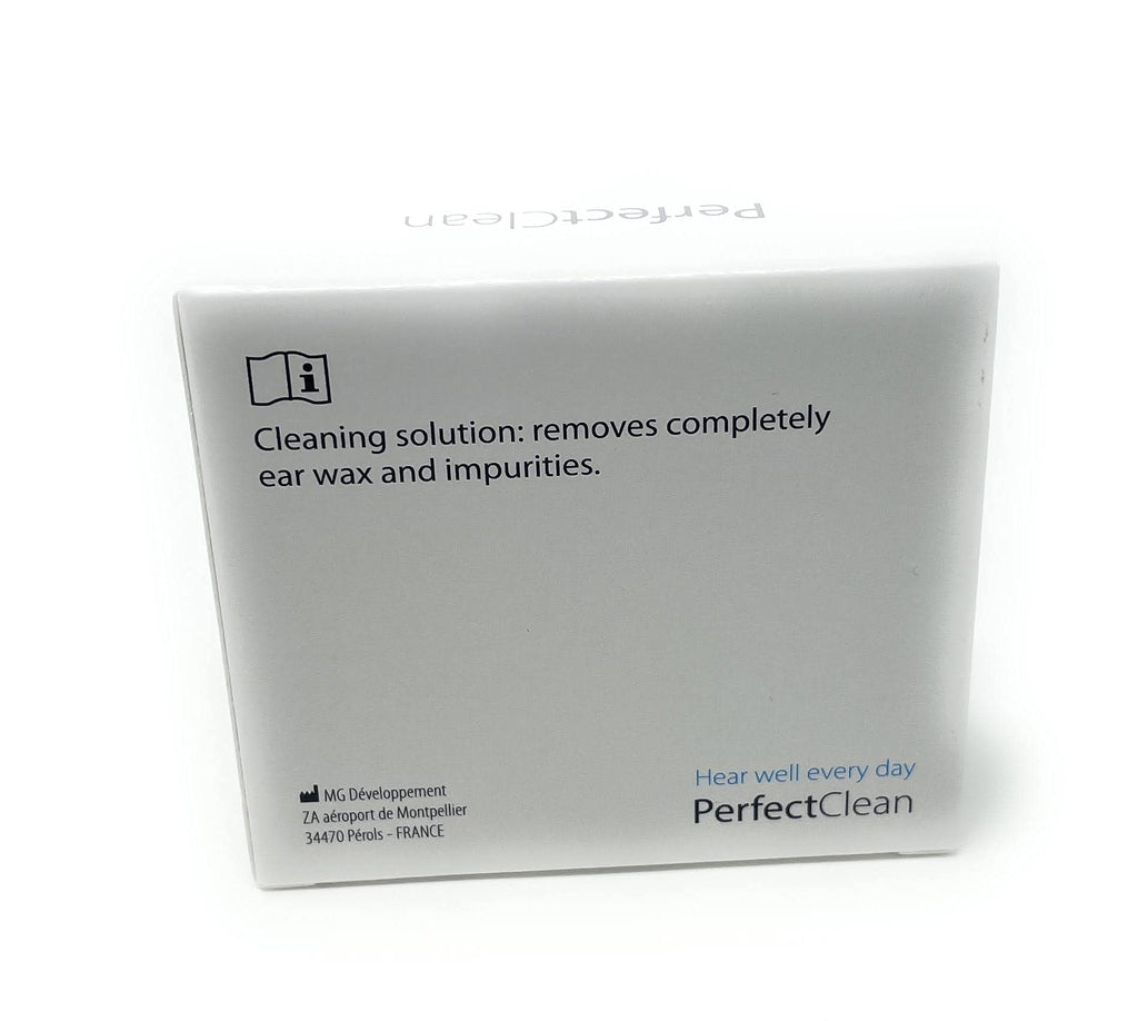 PerfectClean Solution Refill Cartridge | Includes (1) Cartridge | for Use with PerfectClean Hearing Aid Cleaner & Dryer | Approx. 45 Days of use