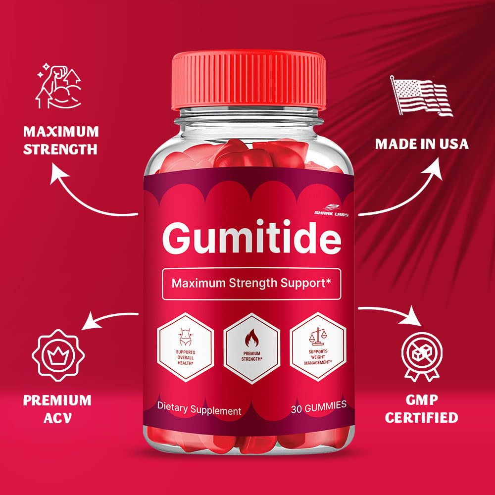 (2 Pack) Gumitide Gummies, Advanced Formula, 2 Month Supply