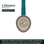 3M Littmann Lightweight II S.E. Stethoscope, 2452, 28" Caribbean Blue Tube