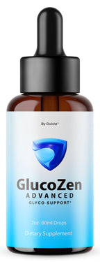 Glucozen Drops - Official Gluco Zen Oral Liquid Drops Advanced Premium Formula Maximum Strength, All Natural Ingredients Vitamins for Overall Health & Wellness, 1 Bottle for 1 Month