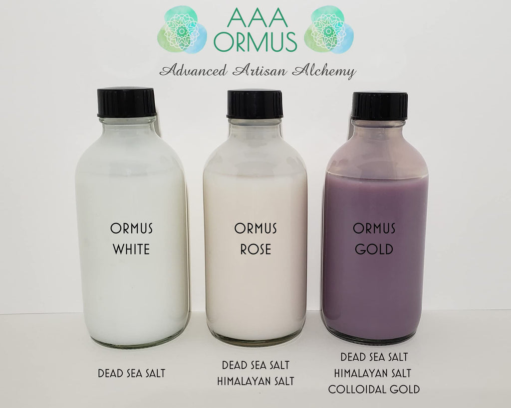 AAA Ormus - Rose Capsules - 60 Count - Premium Ocean Mineral Blend - Vegan Formula