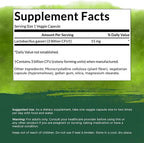 Swanson Lactobacillus Gasseri - Vegan Probiotic Supplement - Supports Energy Metabolism & Gut Health* - No Refrigeration Required - 60 Veggie Capsules (2 Pack)