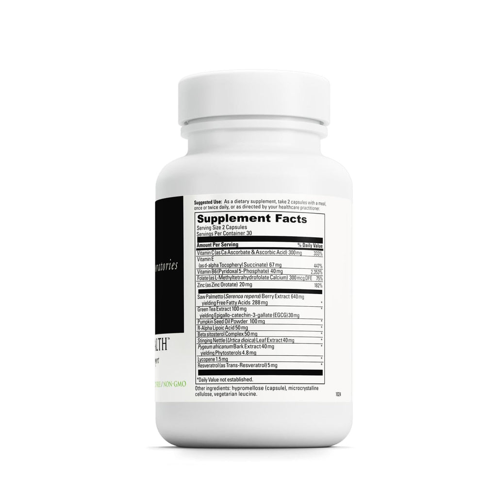 DAVINCI Labs Prostate Health - Helps to Support Prostate, Urinary & Men's Health with Saw Palmetto, Zinc, Green Tea Extract & More* - 60 Vegetarian Capsules (30 Servings)