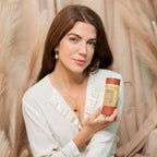 Tuscan Honey Scented Talc-Free Body Powder, Perfumed Dusting Powder, Camille Beckman, 3 Ounce