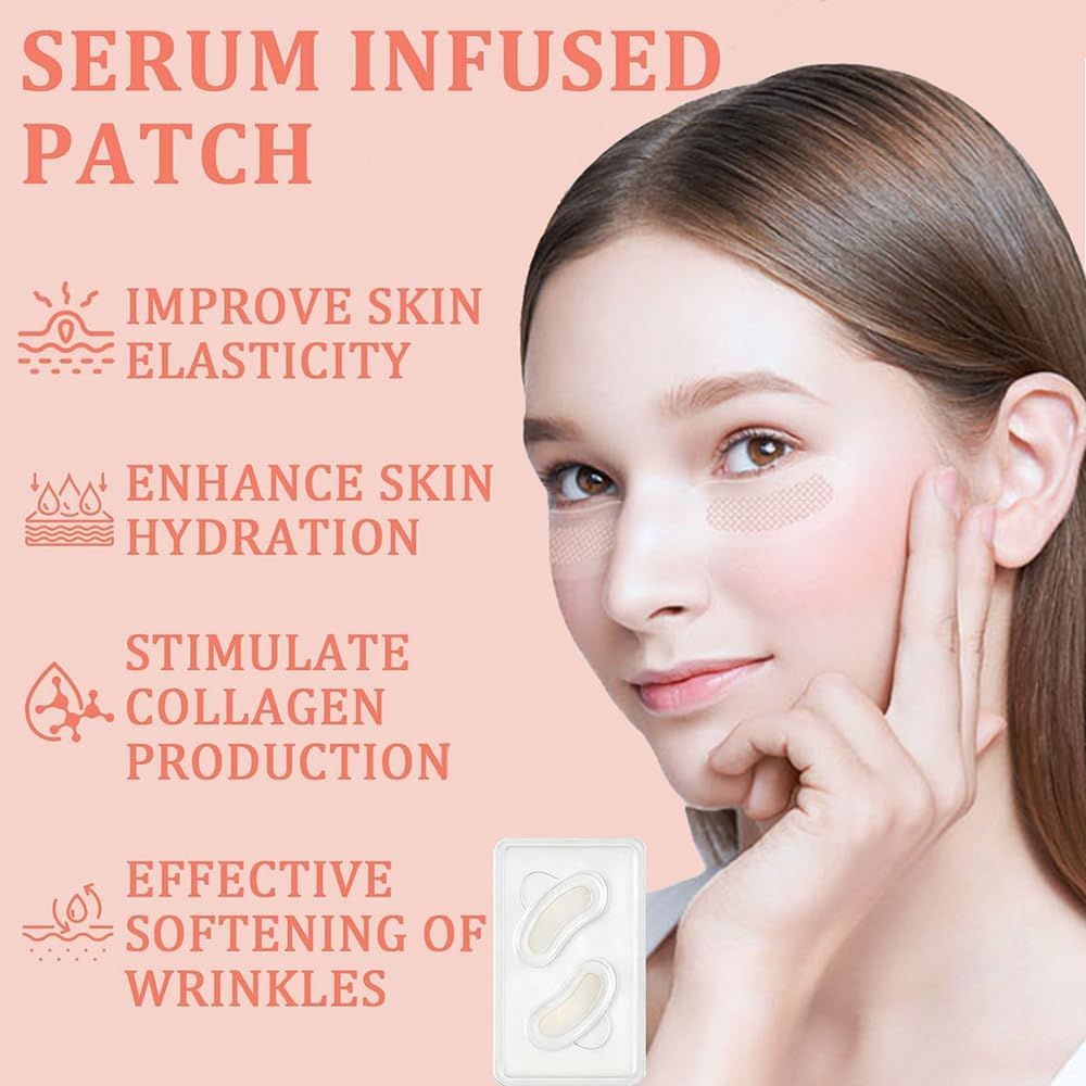 NOVALIFT Micro Eye Patches – Under Eye Patchs Smile Line Patches (2BOX(6 Pairs))