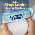 Pampers ZZZ Overnight Diapers, Size 6 (23-44 lbs), 72 Count, Nighttime Protection Disposable Baby Diaper