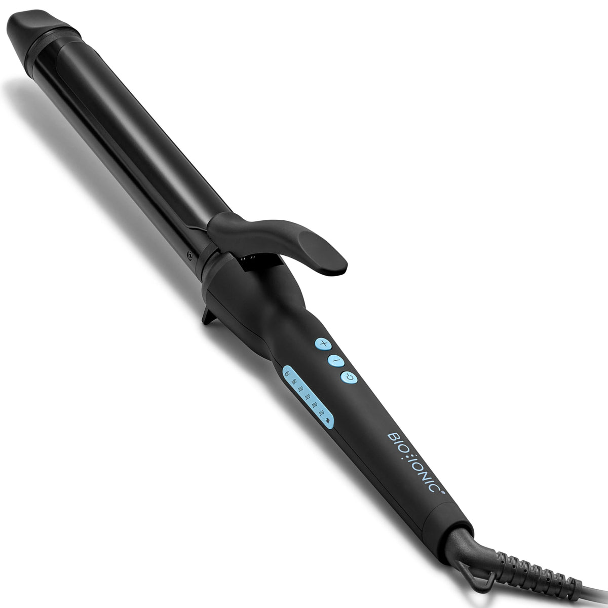 Bio Ionic Long Barrel Curling Iron, Ion Mineral & Moisture Heat Technology