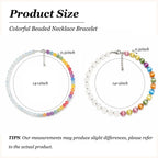 Dopamine Necklace Color Changing Beads Necklace Set Fun Jewelry Accessories