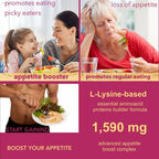 Holistic MD Gainer Gummies for Women Men Elderly and Kids | Clinically Studied Ingredients | 10 in 1 with L-Lysine Gentian Root Vitamin B | Non-GMO Sugar Free Vegan | 60 Count