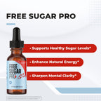 Free Sugar Pro Drops – Chromium & Herbal Blend – 30 mL, 1 Month Supply
