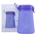 LoonaGo Female Urinal – Portable, Odor-Blocking, Leakproof Pee Bottle – Discreet Bedside & Travel Toilet for Women - Road Trips, Camping and Post Surgery – FSA/HSA Eligible (Blue)