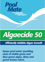 Pool Mate 1-Quart 2-Pack Premium Algaecide 50, Algaecide for Pool, Made in USA