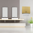 VANNSOO Commercial Paper Towel Dispenser Wall Mount, Gold