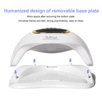 MIRAGE LAYON UV Nail Lamp - Fast Drying, Powerful & Efficient LED Nail Lamp with 4 Timing Settings & Infrared Automatic Sensor Professional UV Light for Home Salon Nail Art Tools