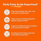 Organic Sea Buckthorn Extract Powder with Natural Omega 7 & Omega 3 6 9 for Heart Health, Skin, Immune Support - 100g Powder Supplement & 33 Day Supply - Non-GMO, Gluten-Free, Vegan-Friendly