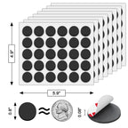 Towjug Round Magnets with Adhesive Backing, 240 Fridge Circle Magnetic Tape