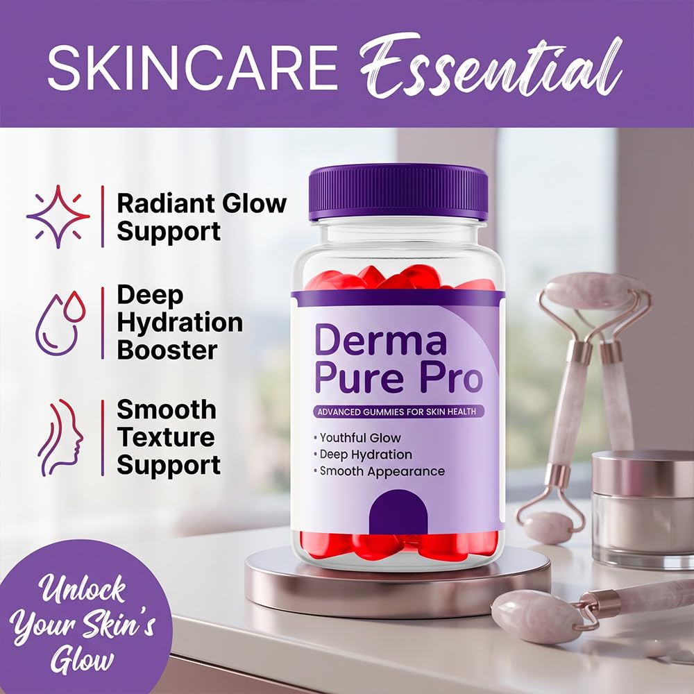 (1 Pack) Derma Pure, Official DermaPure for Overall Reviews (60 Gummies)