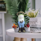 SisBroo Frog Garden Decor, Frogs Garden Statue for Yard, Garden, Indoor Outdoor Decoration and Housewarming Gift