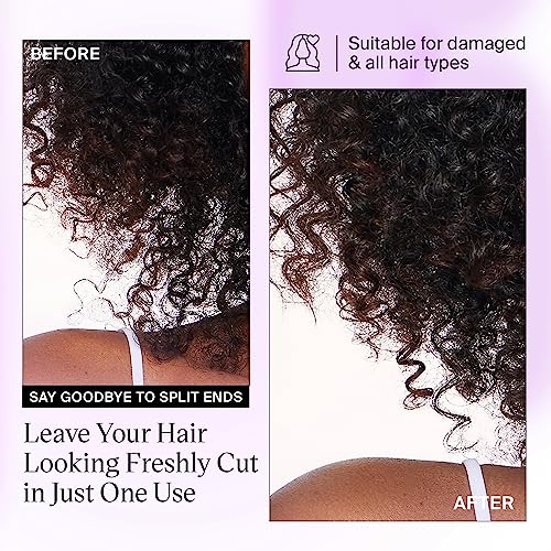 Eva NYC Mane Magic 10-in-1 Split End Mender Hair Treatment, 4 Fl Oz, Repairs ends for healthier, stronger & Damaged hair, GMO, Cruelty-Free