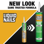 Liquid Nails - LN-905 Landscape Block Adhesive (LN905), Low VOC, 10 oz (Pack of 6)