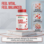 (3 Pack) Glykonex Pro, Official Glykonex Gluco for Wellness (180 Capsules)