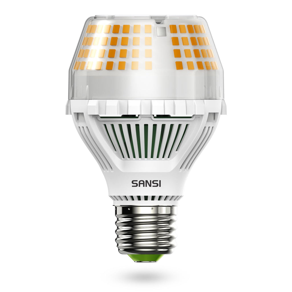 SANSI 250W Equivalent A19 LED Light Bulb, 4000 Lumens 3000K Soft Warm