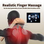 Homesnew Neck Massager for Pain Relief Deep Tissue, Shiatsu Neck and Shoulder Massager with Heat, Cordless 5D Wearable Kneading Neck Massage On the Go, Ideal Relaxation Gift for Women and Men