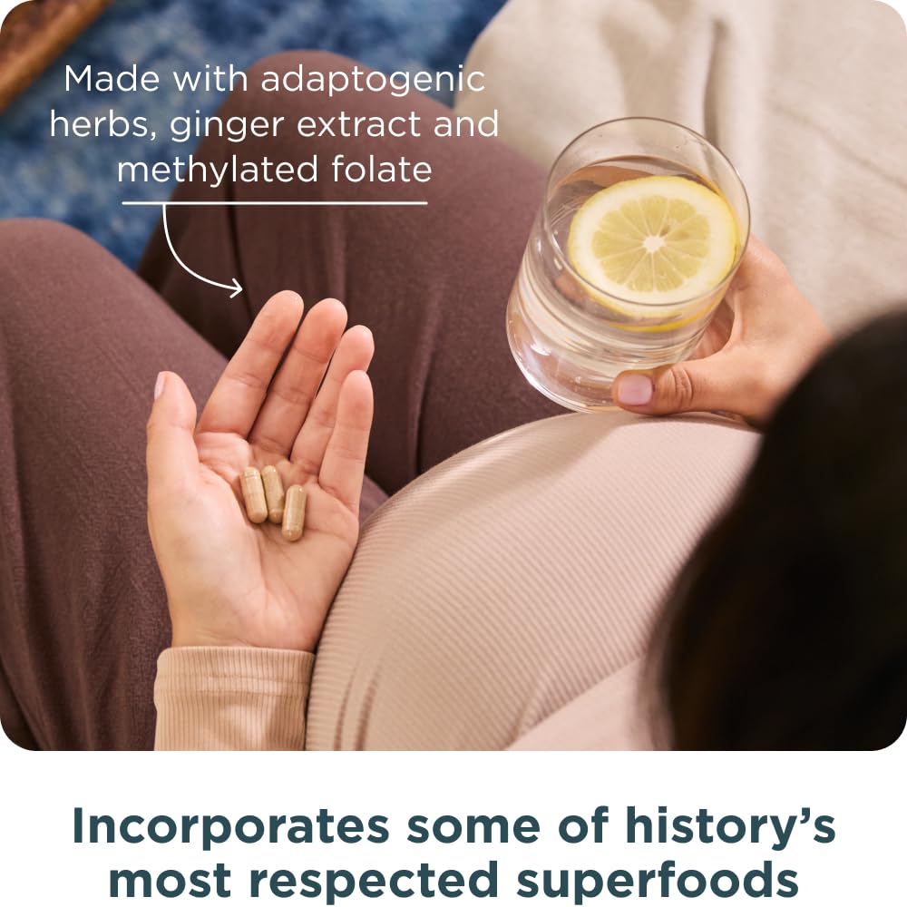 Ancient Nutrition Prenatal Vitamins, Multivitamin for Women with Methylated Vitamin C, B12, Magnesium and Folate, Supports Pregnancy and Fertility Health, 90 Ct