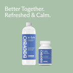 BodyBio Calm - Natural Stress Relief Blend with Rhodiola, Glycine & Phosphatidylserine - Supports Relaxation, Mental Focus & Balanced Cortisol - Non - Drowsy Formula 60 Capsules