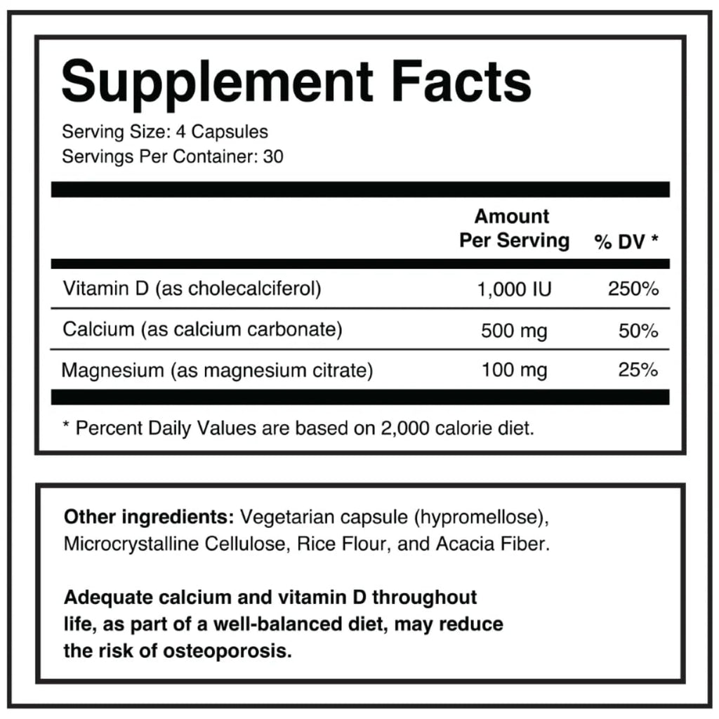 Dr. Colbert, MD Silical 1 | by Divine Health | Formulated by Dr. Chad Price, MD | Support Bone Strength | Vitamin D3 | Calcium | Magnesium | 120 Capsules