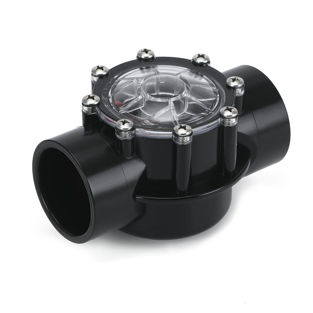7305 Check Valve Replacement for Jandy 2-Inch to 2-1/2-Inch 180-Degree Straight Through Flow Check Valve Compatible with Pool and Spa (7305)