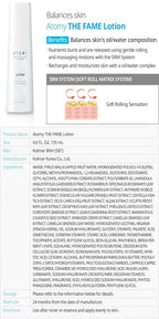 bola nymphea - Fame 1 Set Skin Care System includes 5 types of skin care products: Lotion, Tonic, Essence, Eye Cream, N
