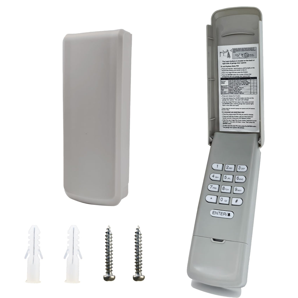 2026 Upgraded Universal Garage Door Opener Keypad for LiftMaster, Chamberlain,Craftsman & Wayne Dalton Garage Openers Manufactured Since 1993.877Max/878Max,G940EV-P2,CMXZDCG440,10 Years Warranty.