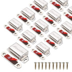 Mousike Cabinet Magnets 30lb Stainless Steel Magnetic Door Catch with Strong Magnetic for Kitchen Cupboard Wardrobe Closet Cabinet Door Drawer Latch