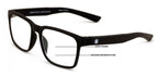 V.W.E. Men Progressive Reading Glasses No Line Clear on Top Bifocals Reader - Rectangular Matte Sport (Matte Black, 1.00, x)