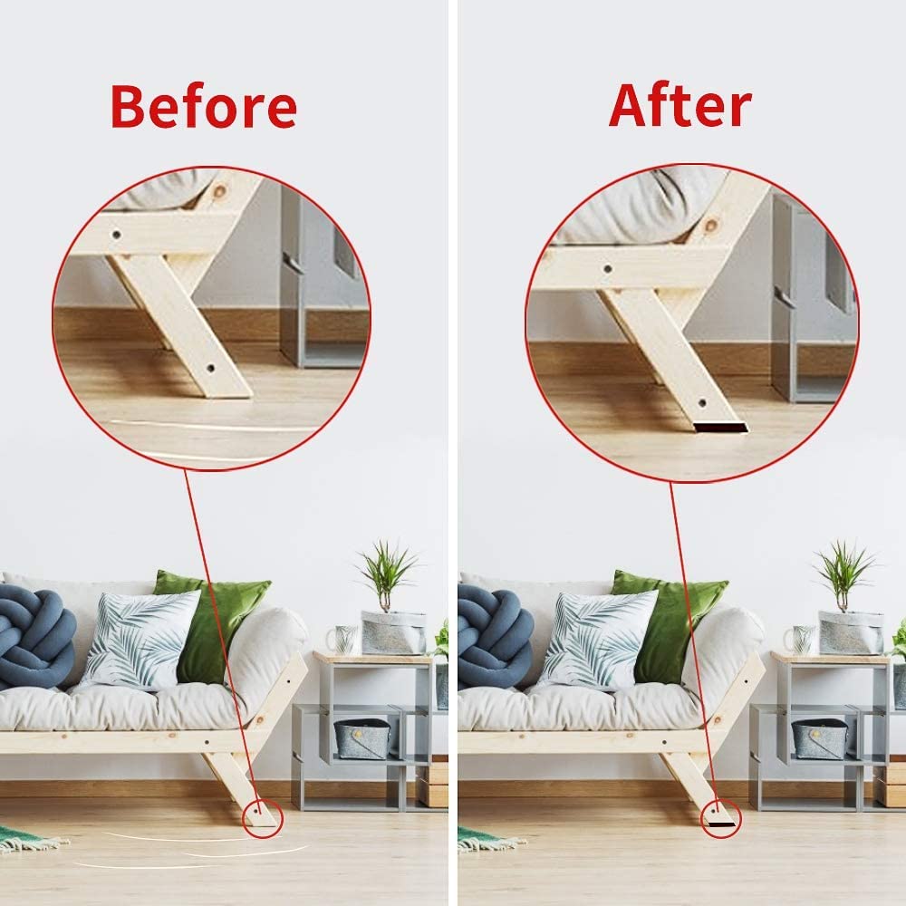 Yelanon Non Slip Furniture Pads -18pcs 3" Grippers Hardwood Floors, Non Skid for Furniture Legs,Self Adhesive Rubber Furniture Feet, Anti Slide Furniture Floors Protectors for Keep Couch Stoppers