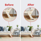 Yelanon Non Slip Furniture Pads -18pcs 3" Grippers Hardwood Floors, Non Skid for Furniture Legs,Self Adhesive Rubber Furniture Feet, Anti Slide Furniture Floors Protectors for Keep Couch Stoppers
