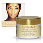 OMIC Lighten-Up Anti-Aging, Skin Brightening Cream - 4.4 fl oz / 100 ml - with Argan Oil and Shea Butter