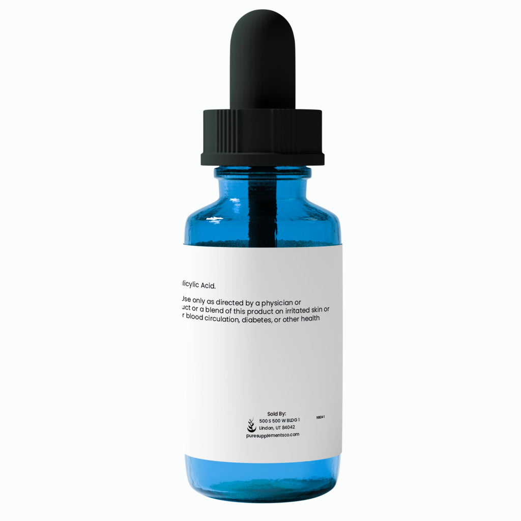 Pure Original Ingredients Salicylic Acid 20% Solution (30 mL), Pure & Simple Serum