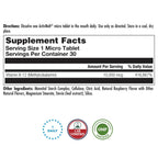 KAL Ultra B12 Methylcobalamin 10,000mcg, High Potency Vitamin B-12 for Healthy Energy, Metabolism, Nerve, Red Blood Cell Support,* Natural Raspberry Flavor, Vegetarian, 30 Micro Tablets, 30 Servings