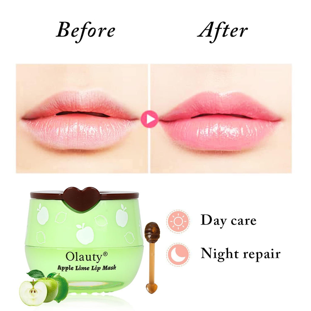 10 PCS Bee Lip Balm Honey Pot, Strawberry, Watermelon, Apple Lime, Cherry, Mint, Coconut, Aloe, Grapes & Peach Flavors, Honey Lip Balm Bulk, Moisturizing Lip Mask Overnight, Mothers Day Gifts