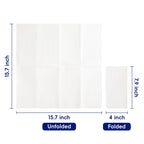 JOLLY CHEF 600 Pack Bathroom Paper Napkins Disposable Guests Hand Towels