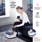 Medical king Foot Spa with Heat and Massage and Jets Foot Soaking tub